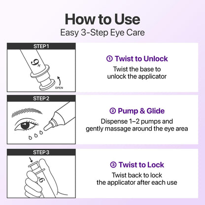 Korean NAD+ Volumetox Eye Cream