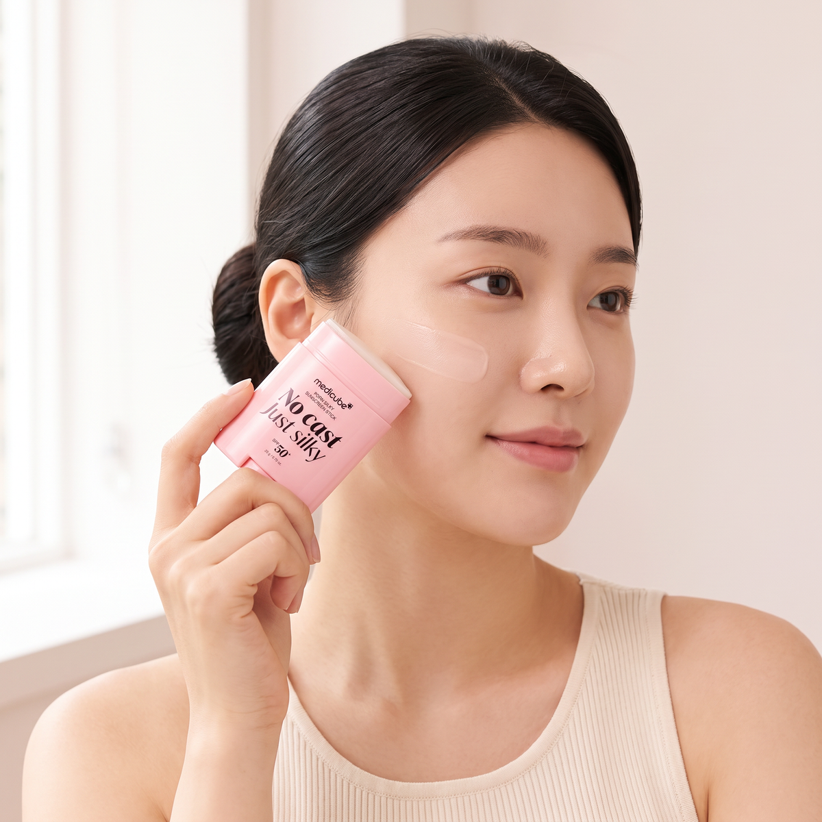 Korean  PDRN Silky Sun Stick