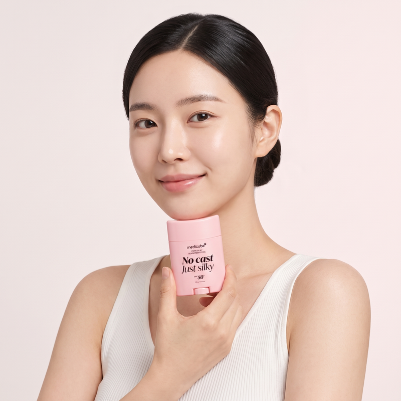 Before and after dark spot fading