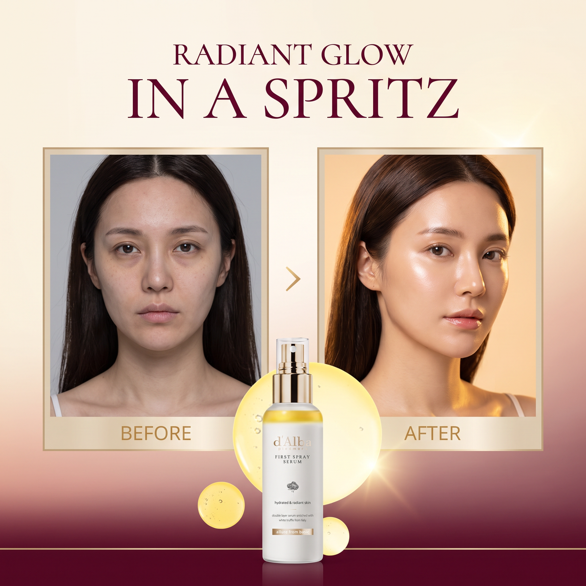 Korean Piedmont Italian White Truffle First Spray Serum