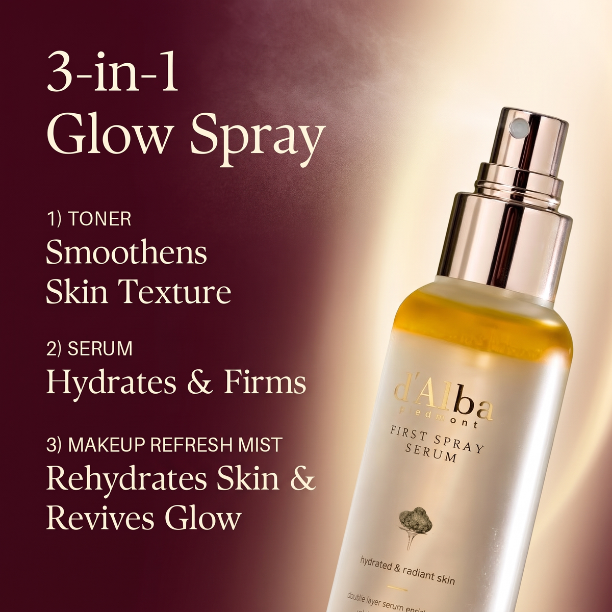 Korean Piedmont Italian White Truffle First Spray Serum