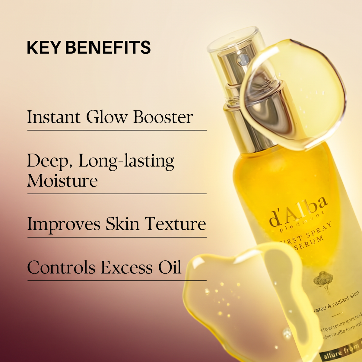 Korean Piedmont Italian White Truffle First Spray Serum